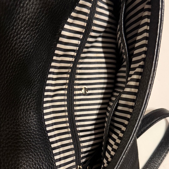Kate Spade Black Pebbled Leather Crossbody Bag - Picture 6 of 6